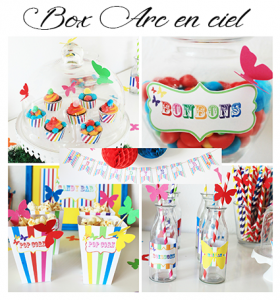 box-anniversaire-arc-en-ciel