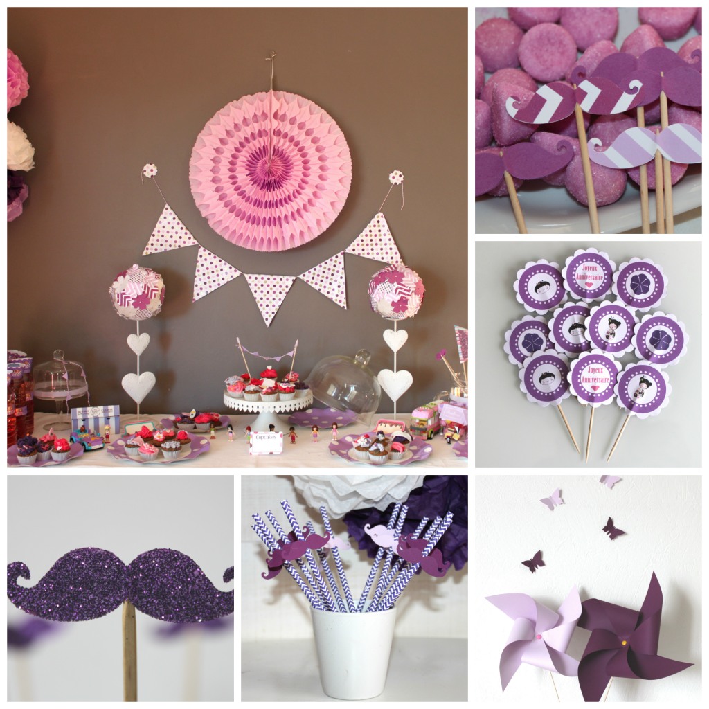 mantage sweet table mauve