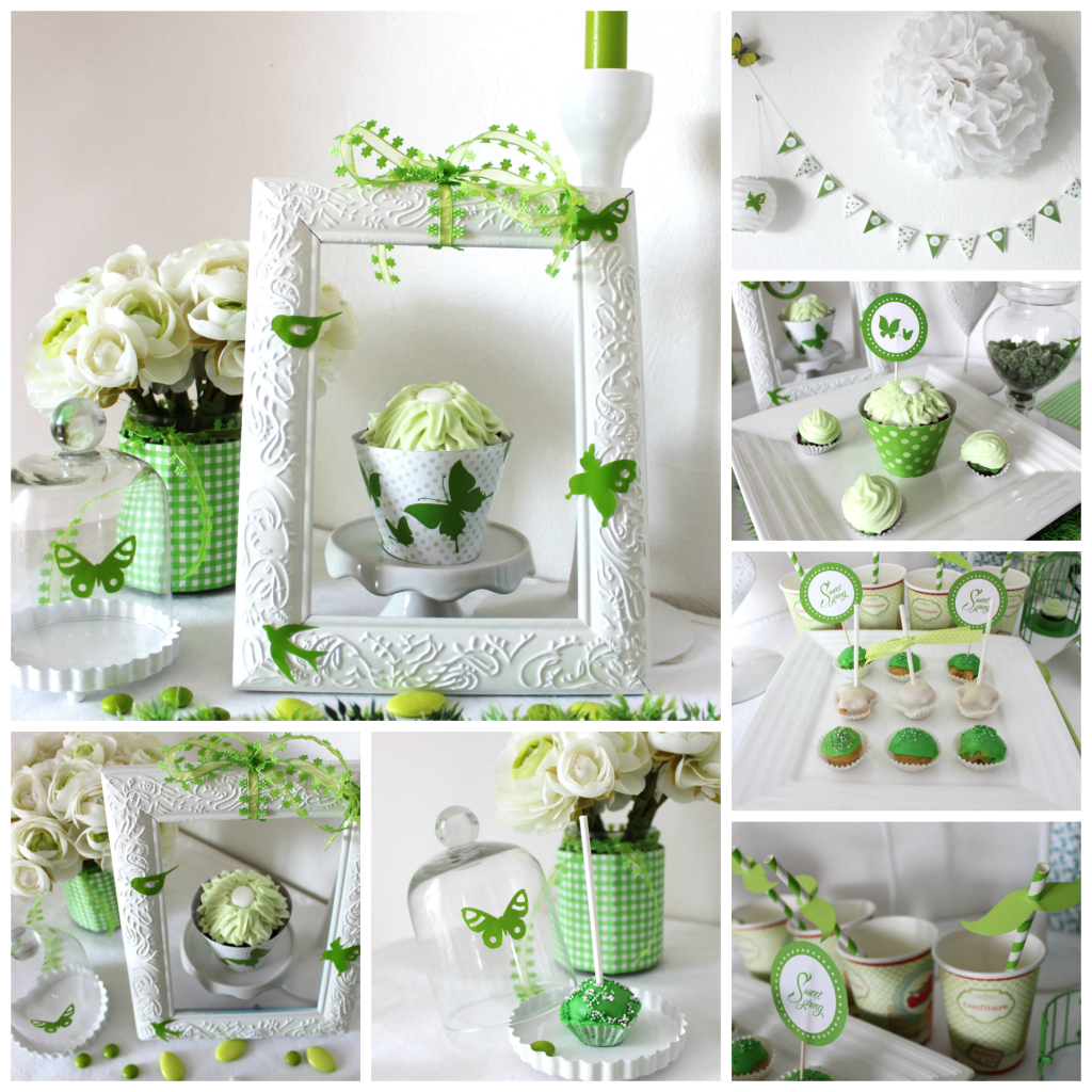 montagesweet table vert