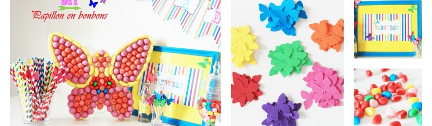 DIY : réaliser un papillon en bonbons pour vos tables de fêtes